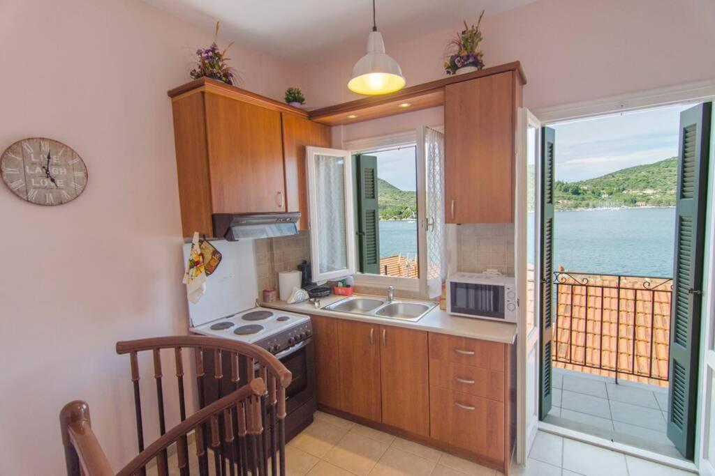 Amalia Sea View House Lägenhet Vathy  Exteriör bild